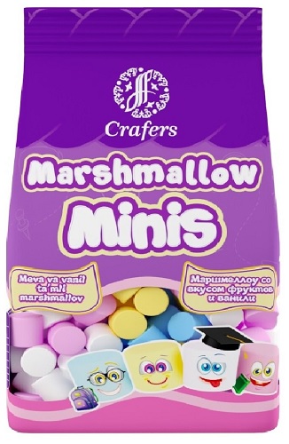 Конфеты неглазир. сбивные Marshmallow Minis 100г