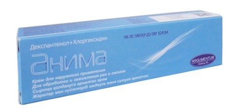 Анима крем 100 г ( декспантенол, хлоргексидина гидрохлорид )