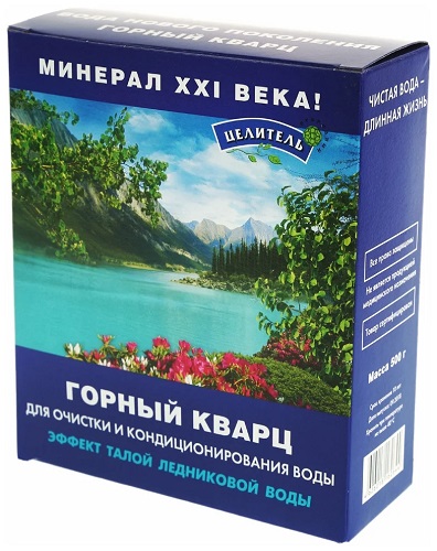 Горный кварц 500г  Для очистки и кондиционирования воды  &
