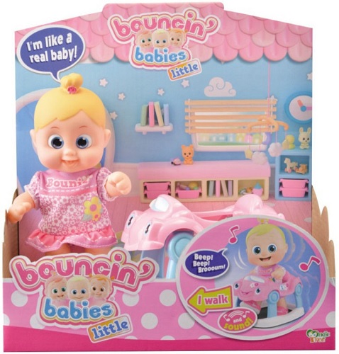BOUNCIN BABIES 3+ Кукла + Машинка арт.803001