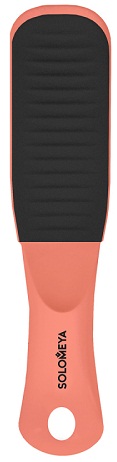 Пилка для педикюра SOLOMEYA оникс Черный 80/150 с микромассажем