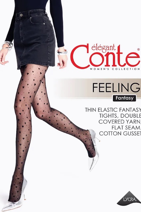 CONTE Колготки Elegant Feeling Nero 4