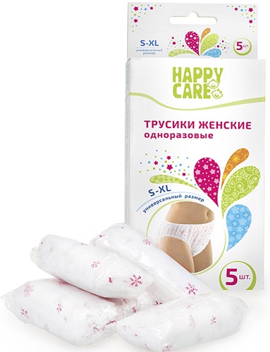 Трусы одноразовые HAPPY CARE универсальные арт.30015