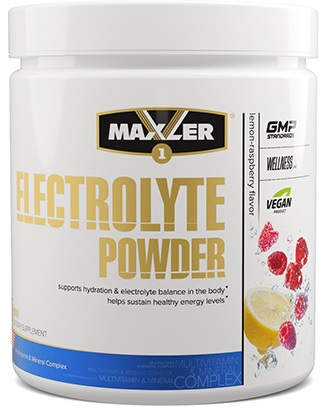 Maxler Электролит Electrolyte Powder 204г Лимон-Малина 
