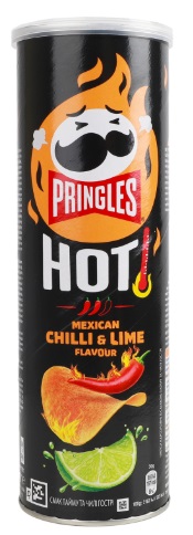 Чипсы Pringles Hot Mexican Chilli & Lime 160гр