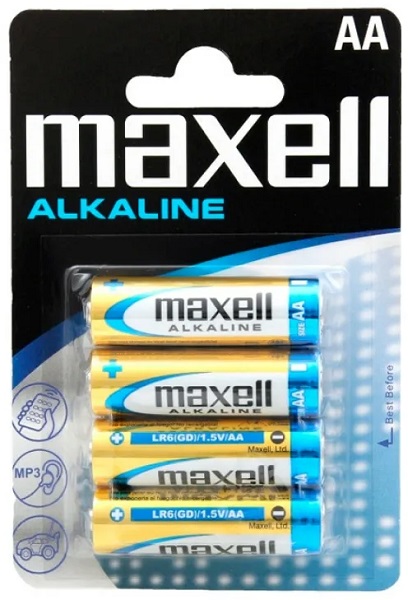 Батарейка MAXELL AAA Alkaline ( 4 шт ) 3V арт.05 LR6