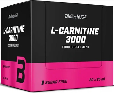 BioTech L-Карнитин 3000 25мл питьевые ампулы Лимон (Упаковка)