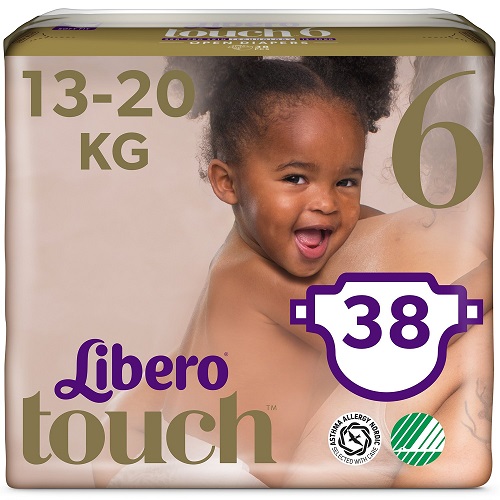 Подгузники для детей LIBERO Touch №6 (13-20кг) 38шт