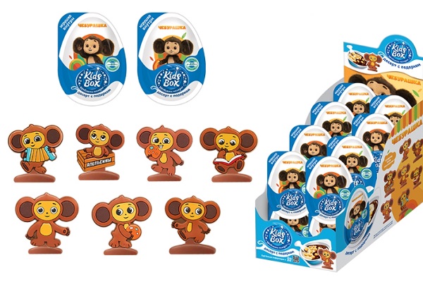Десерт с подарком KIDS BOX Чебурашка 20г
