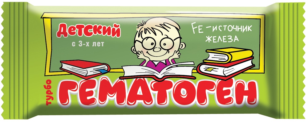Гематоген ТУРБОгематоген Детский 30 г Школьник ФАРМ-ПРО