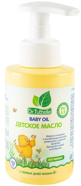Dr TUTTELLE детское масло для тела 150 мл 