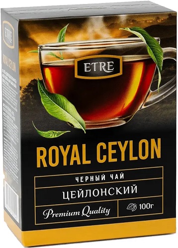 ETRE Чай черный цейлонский 100г