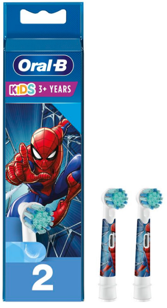 Насадки ORAL-B Spiderman EB10S 2K для электрической зубной щетки 2шт 80352674