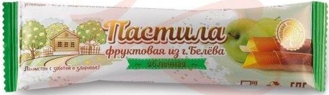 Белёвская Пастила фруктовая из г.Белёва Яблоко 30г