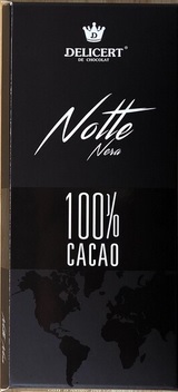Delicert Шоколад Note Nera 80г б/сах