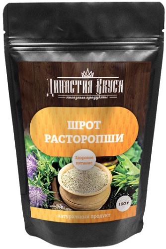 Династия вкуса Шрот Расторопши 100г