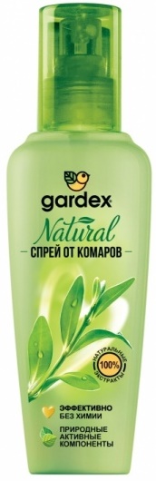 Репеллент Спрей от комаров Natural 110 мл GARDEX