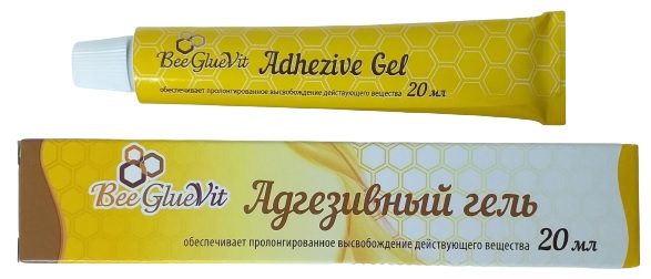 Беглювит адгезивный гель 20 мл в тубе BeeGlueVit @