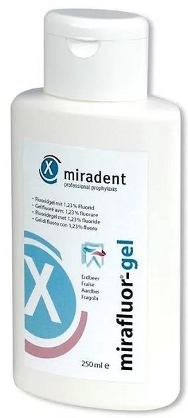Фторгель для профилактики кариева MIRAFLUOR K-Gel Кола 250 мл 0.615% 