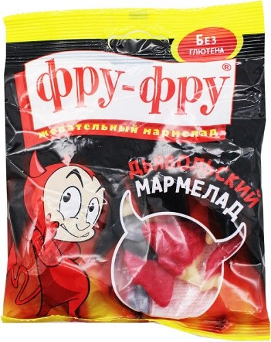 Фру- Фру Дьявольский 80г Мармелад жевательный 