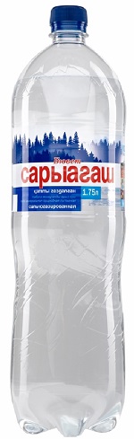 Сарыагаш Бювет 1,75л сильногазированная вода минеральная природная