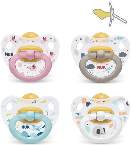 Соска Латексная NUK 0м+ Happy Kids цв.в асс. арт.10726007