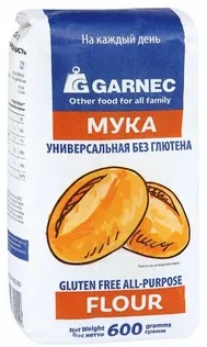 Гарнец Мука Универсальная без глютена 600 г