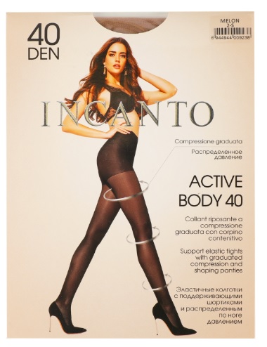 INCANTO коглготки Active Body 40 Den Melon 3