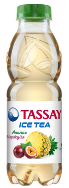 Tassay Ice Tea Зеленый чай Ананас Маракуйя 1,5л Тассай