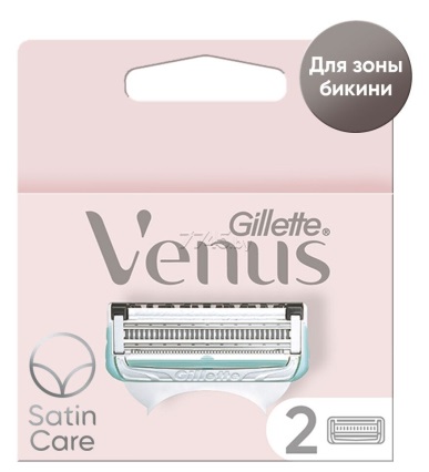 Кассеты сменные GILLETTE Venus Satin Care (2шт) 81743201