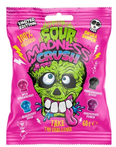 Леденец Argo Sour Madness Crush 60г