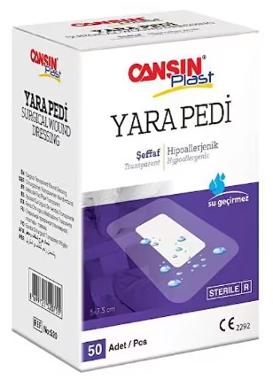 Повязка CANSINPLAST водонепроницаемая 5*7,5см 1шт