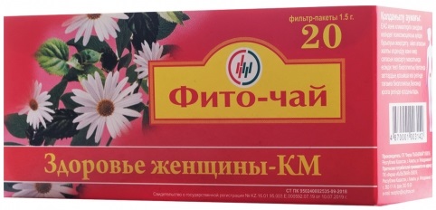 ПК Кызылмай фито-чай Здоровье женщины-КМ 1,5 г №20 пак. Кызыл-май