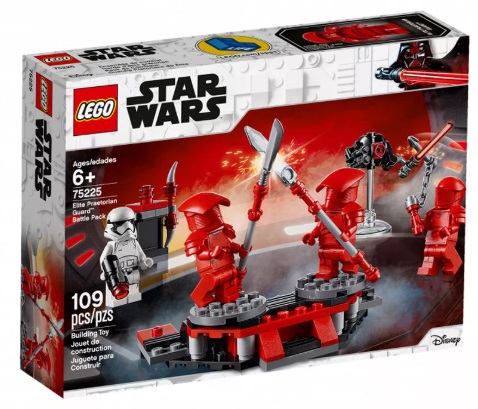 LEGO Конструктор 6+ Звездные Войны Боевой набор Элитной Преторианской Гвардии арт.75225