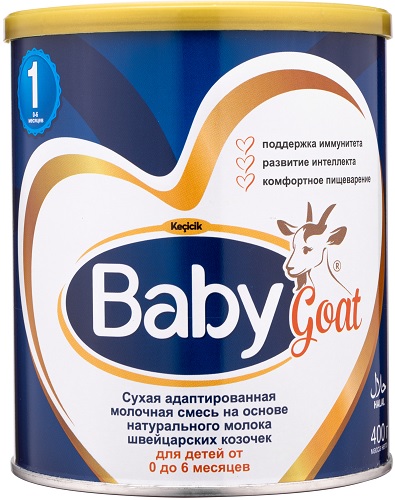 Baby Goat 1 400г Смесь на молоке швейцарских коз 0-6мес.