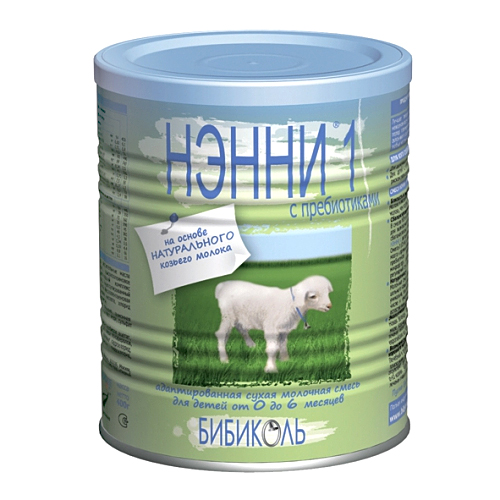 НЭННИ 1 400г Смесь на козьем молоке от 0 до 6 мес с пребиотиками