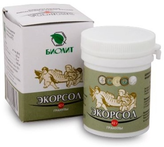 Экорсол форте+ №60капс. (экстракт осиной коры)а/гельминт. &