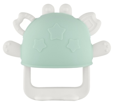 Игрушка прорезыватель ROXY KIDS Крабик рт.RST-002-G