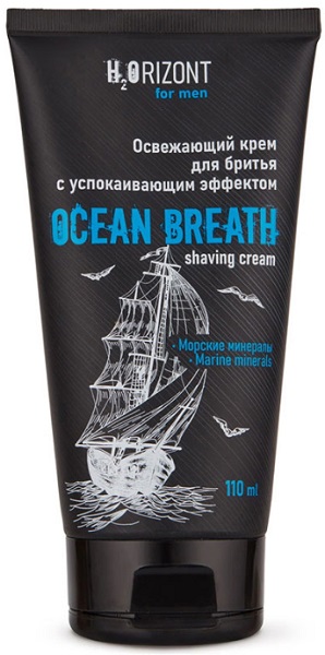 Крем для бритья освежающий Ocean Breath 110 мл Horizont