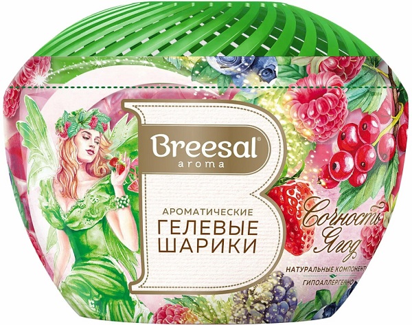 Гелевые шарики ароматические Breesal Сочность ягод 215г