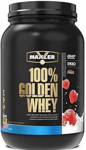 Maxler Голден Вей 908г Клубника