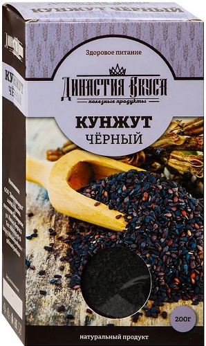 Династия вкуса Семена Кунжута Черного 200г