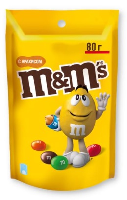 Конфеты M&M's с Арахисом 80г