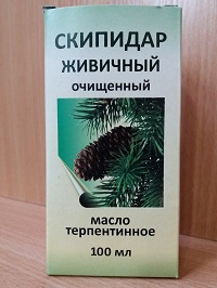 Скипидар (терпентинное масло) 100 мл