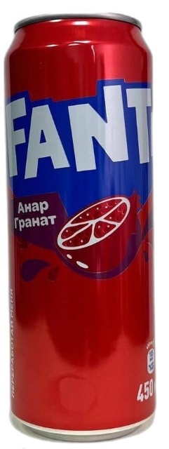 Fanta Гранат 0,45 л Напиток безалкогольный газированный ж/б