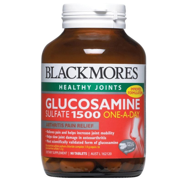 Blackmores Glucosamine Sulfate 1500 №90 caps. Блэкморис