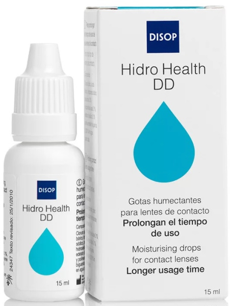 Disop Hidro Health DD капли увлажняющие 15 мл для глаз