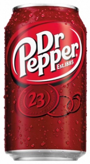 DR.PEPPER 0,355 мл Напиток безалкогольный газированный ж/б