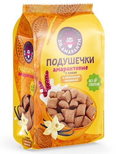 Dr.Amaranth Подушечки амарантовые с Какао и ванил.нач.100г Di&Di