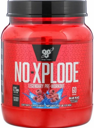 BSN N.O.-Xplode 3.3 1110г 60порций Голубика